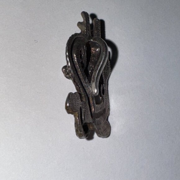 Antiqued Asian Dragon Pendant - Picture 2 of 16